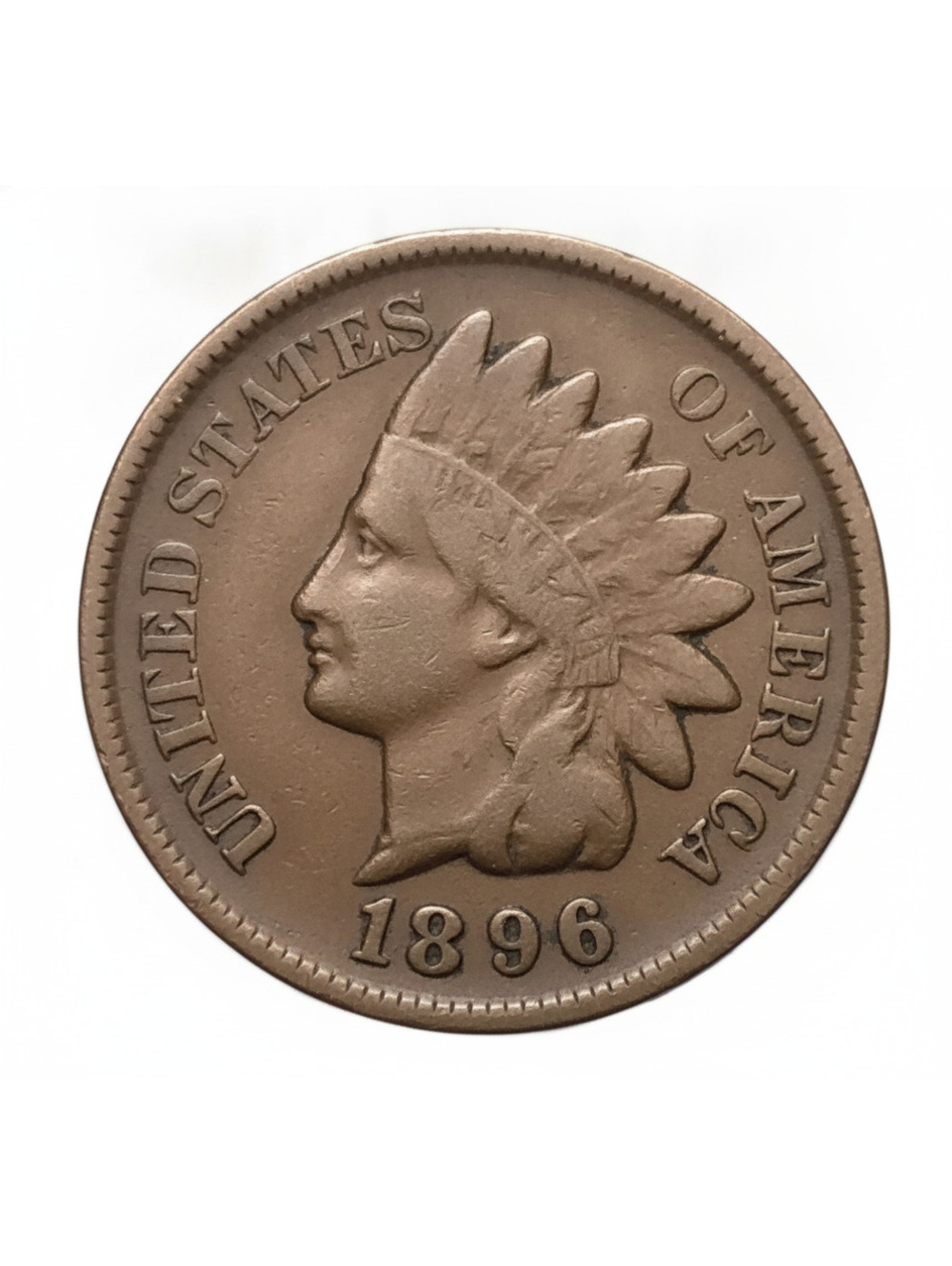 1896 Indian Head Penny Nice Details #191